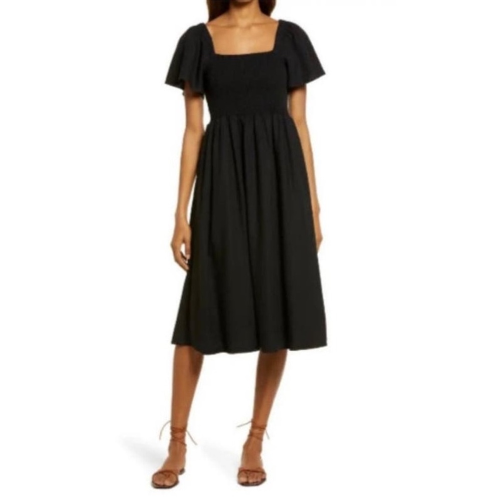 Madewell Lucie Dress in Black